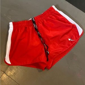 Nike woman’s athletic shorts with built in underwear size medium!